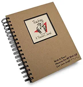 Teaching, A Teacher's Journal - Kraft Hard Cover (prompts on every page, recycled paper, read more...)