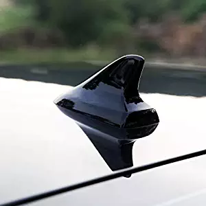 Auto Car Shark Fin Universal Roof Antenna Decorate Dummy Aerial (Black)