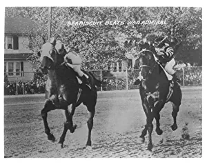 Seabiscuit Defeats War Admiral 8x10 Photo