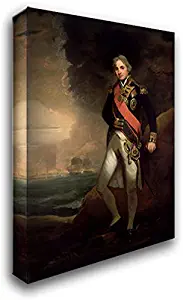 Admiral Sir Horatio Nelson 18x24 Gallery Wrapped Stretched Canvas Art by John Hoppner