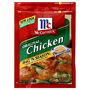 McCormick Bag 'n Season Original Chicken Seasoning Mix, 1.25 OZ (Pack - 8)