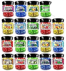 12 Jars - 100% Tobacco & Nicotine Free Beamer Ice Drops Gel Hookah Shisha Vapor 4 Real Hookah. 2 Hours + Per Head. + Beamer Smoke Limited Edition Sticker