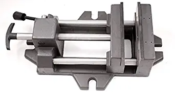 HHIP 3900-0186 Pro-Series High Grade Iron Quick Slide Drill Press Vise, 6" Width x 1.875" Depth Jaw, 6.25" Jaw Opening (Pack of 1)