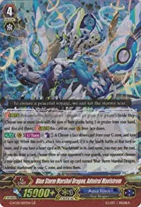 Cardfight!! Vanguard TCG - Blue Storm Marshal Dragon, Admiral Maelstrom (G-FC01/007EN) - Fighter's Collection 2015