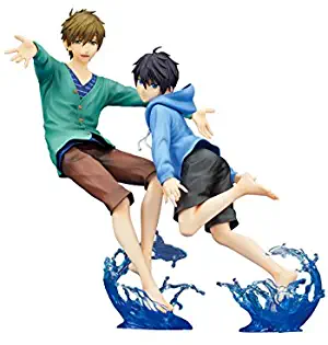 Hobby Stock High Speed! Free! Starting Days: Haruka Nanase & Makoto Tachibana PVC Figure (1:7 Scale)