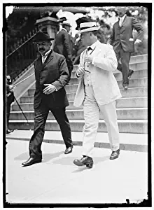 HistoricalFindings Photo: Frank Friday Fletcher,Admiral of United States Navy,Secretary Daniels,1914