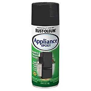 Rust-Oleum 330146 12 OZ Black Stainless Appliance Enamel