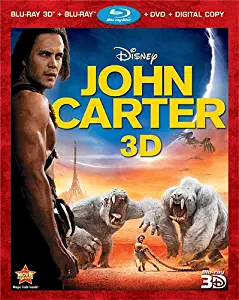 John Carter (Four-Disc Combo: Blu-ray 3D/Blu-ray/DVD + Digital Copy)