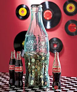 Jumbo Coca-Cola Coke Contour Bottle Coin Bank