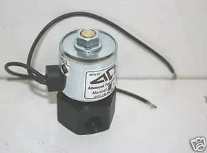 Advanced Fuel Components Propane 12 Volt Fuelock, Lock Off Valve 180 Degree 1/4" Female NPT