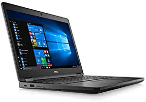 Dell 4K7HN Latitude 5480 Laptop, 14" HD, Intel Core i5-7200U, 8GB DDR4, 256GB Solid State Drive, Windows 10 Pro