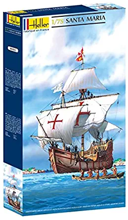 Heller Christopher Columbus' Santa Maria Boat Model Building Kit