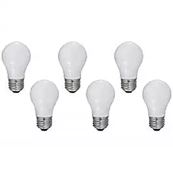 GE Appliance Light Bulb 40w A15 - (Pack of 6) (Frosted)