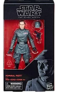 Entertainment Earth Star Wars Black Series Admiral Piett 6" Action Figure