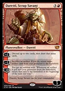 Magic The Gathering - Daretti, Scrap Savant (033/337) - Commander 2014