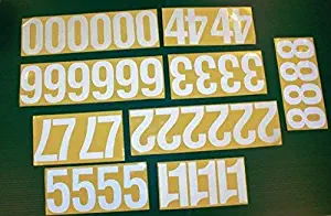 Address America 44 Reflective 4" Numbers Peel & Stick