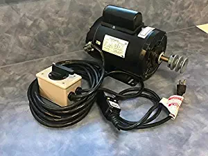 1 1/2 HP Motor - TENV W/Switch, GFCI, Wire