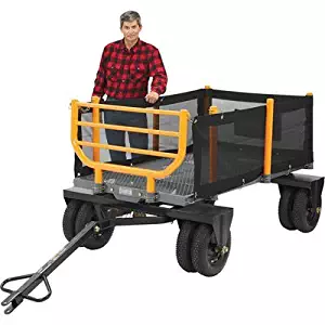 Bannon 3-in-1 Convertible Logging Wagon - 1,800-Lb. Capacity, 72in.L x 38in.W