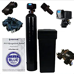 USA Fleck 5600 SXT Metered On-demand 48,000 Grain Water Softener 1" Bypass USA Tanks