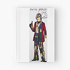 4Th Baker Fanart The Tom Doctor Fan Who Fourth Art Hardcover Bound Sketch Notebook With Premium Thick Paper