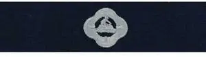 US Army Uniform Genuine U.S. Coast Guard Auxiliary Badge: Personnel Water Operations - Ripstop