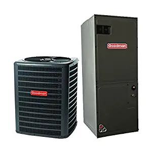 Goodman 3.5 Ton 15 Seer Heat Pump System with Multi Position Air Handler