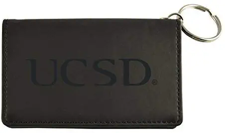 LXG, Inc. Velour ID Holder-University of California, San Diego-Black