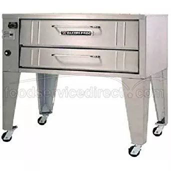 Bakers Pride Convection Flo Double Deck Gas Oven, 48 x 43 x 64 inch -- 1 each.
