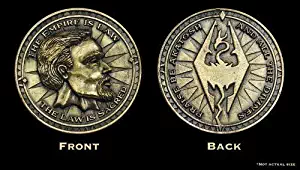 The Elder Scrolls Oblivion Skyrim Imperial Septim Coin Morrowind Daggerfall by The Elder Scrolls Oblivion Skyrim Imperial Septim Morrowind Daggerfall