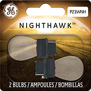GE Lighting P21W NH/BP2 Nighthawk Automotive Replacement Bulbs, 2-Pack