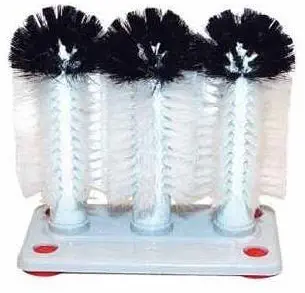 Winco GWB-3 Glass Washer Brush, SET OF 3