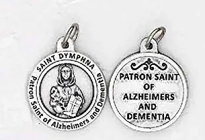 Healing Saint - St Dymphna Medal (Alzheimers) -