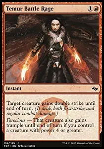 Magic The Gathering - Temur Battle Rage (116/185) - Fate Reforged