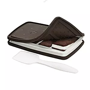 Chef'n 107-821-251 Sweet Spot Ice Cream Sandwich Maker, Black, 8 ¾ x 5 ¾ x 1-inch