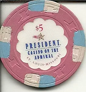 $5 president casino on the admiral st louis missouri casino chip obsolete riverboat?