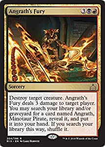 Magic: The Gathering - Angrath's Fury - Planeswalker Deck Exclusive - Rivals of Ixalan