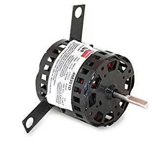 Dayton 4M301 HVAC Motor, Shaded Pole, 1550 Nameplate RPM 115V, Frame 3.3, 1/15 hp