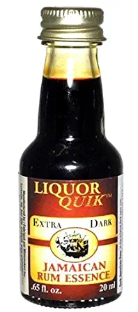 Home Brew Ohio Dark Jamaican Rum Liquor Quik Essence, 20 mL