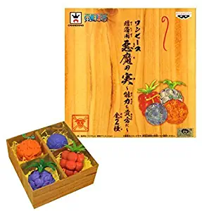 One Piece 4 Devil fruit Figures Gift box style (A type)