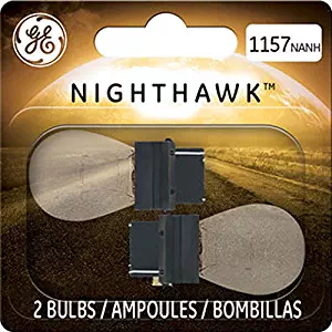 GE Lighting 1157NA NH/BP2 Nighthawk Replacement Bulbs, 2-Pack