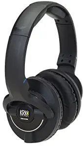 KRK KNS 8400 On-Ear Closed Back Circumaural Studio Monitor Headphones with Volume Control