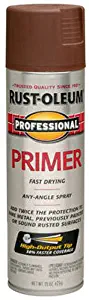 Rust-Oleum 7569838 Professional Primer Spray Paint, 15 oz, Red Primer