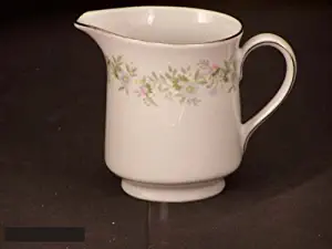 Johann Haviland Forever Spring Cream or Cream Pitcher Platinum Trim