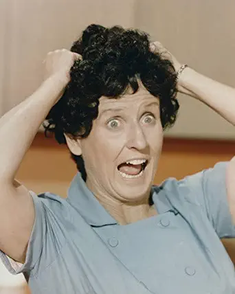 Ann B. Davis in The Brady Bunch with comical expression as Alice 8x10 Promotional Photograph