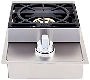 Lion Premium Grills L6247 Propane Gas Single Side Burner, 20-1/2 by 12-1/2-Inch