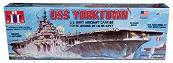 Lindberg Models USS Yorktown U.S. Navy Aircraft Carrier