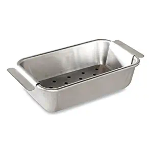 Nordic Ware Naturals Meat Loaf Pan and Lifting Trivet, Multicolor