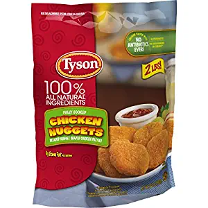 Tyson Fully Cooked Chicken Nuggets, 32 oz. (Frozen)