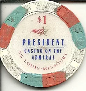 $1 president casino on the admiral st louis missouri casino chip obsolete riverboat?