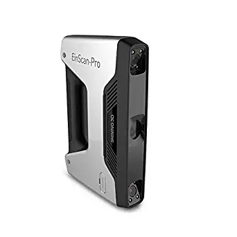 EinScan-Pro Multi-Functional Handheld 3D Scanner, White Light, 4 Scan Modes, 0.05 mm Accuracy 2s Scan Speed, Lowest Cost Industrial Level Handheld 3D Scanner for Design Research Industry Art Education